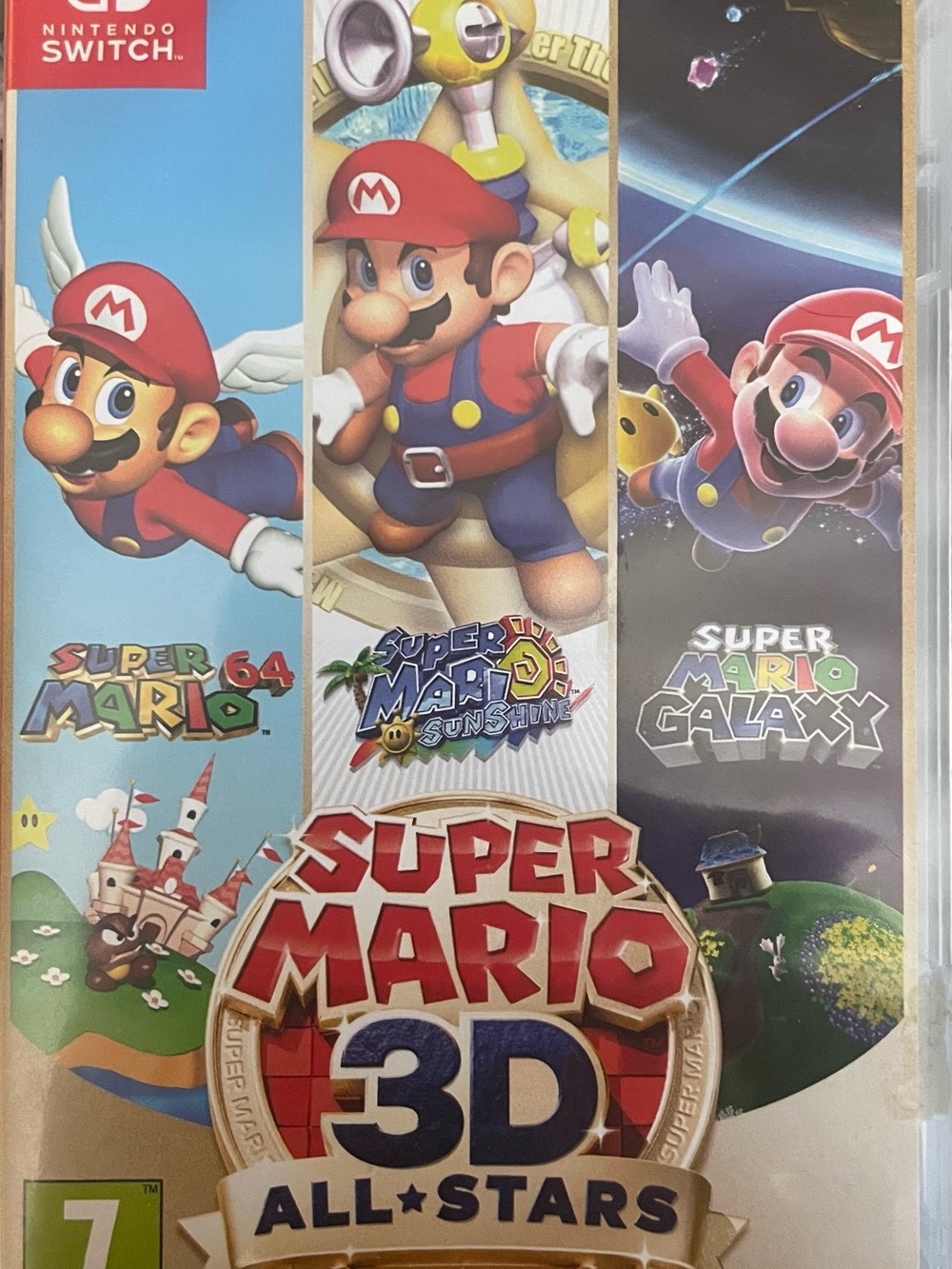 Super Mario 3D All-Stars Nintendo Switch PAL Complete CIB Game & Case Tested EU